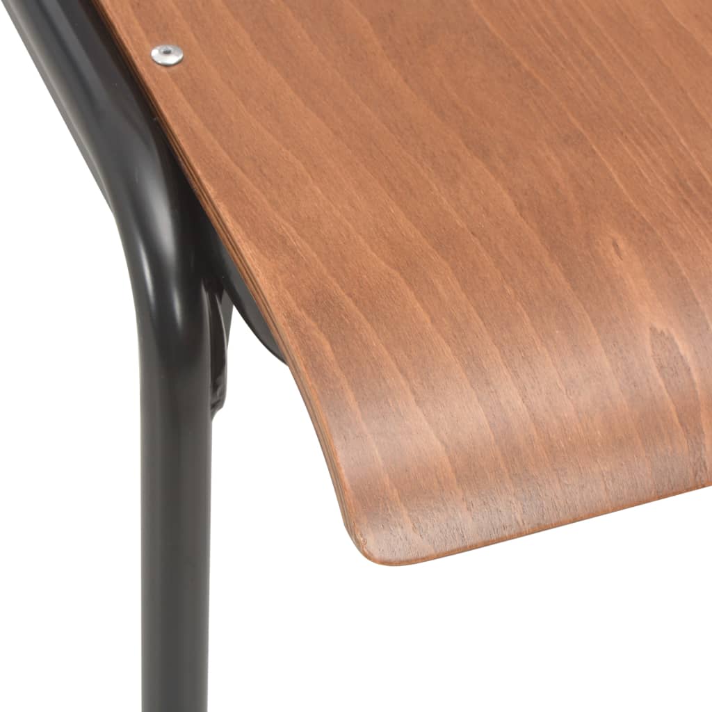 Sillas De Comedor 6 Unidades Madera Contrachapada