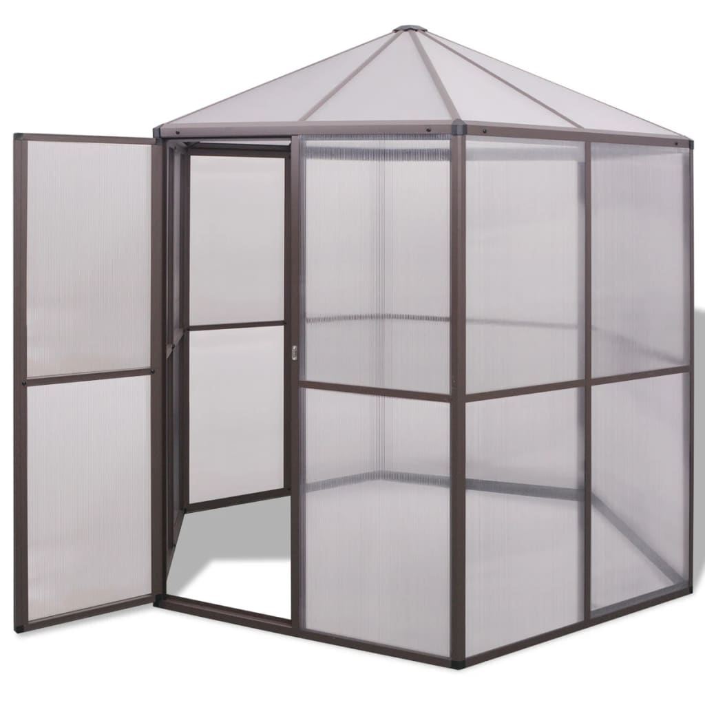 Invernadero De Aluminio 240X211X232 Cm