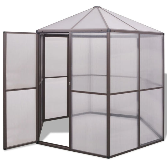 Invernadero De Aluminio 240X211X232 Cm