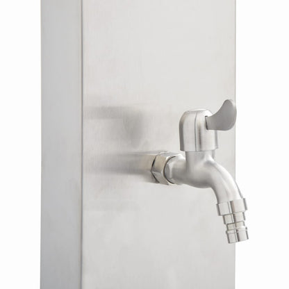 Grifo Para Ducha De Jardín Acero Inoxidable 110 Cm