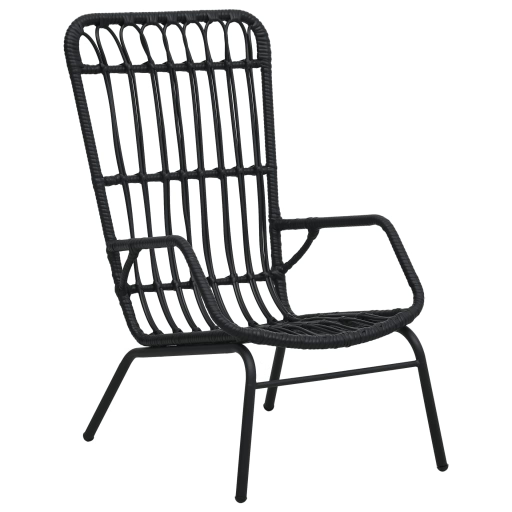 Silla De Jardín De Ratán Sintético