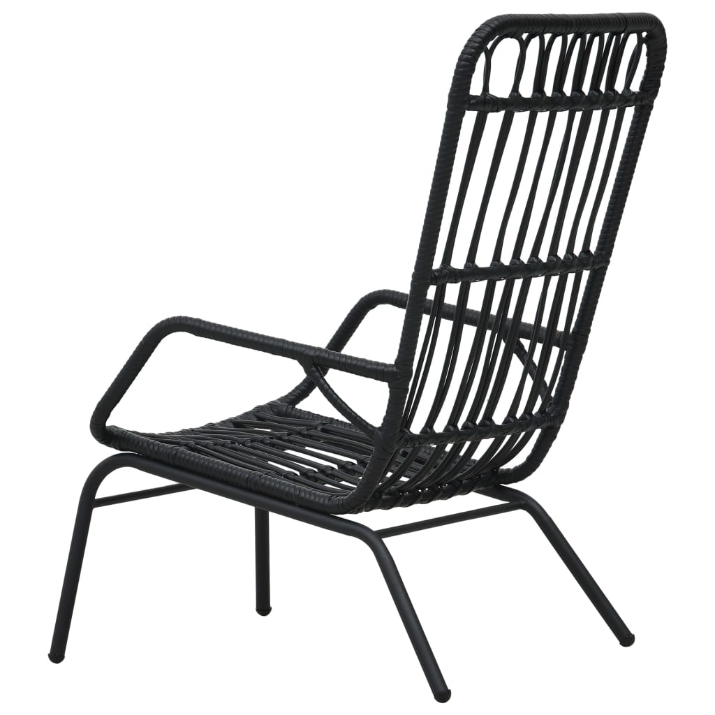 Silla De Jardín De Ratán Sintético
