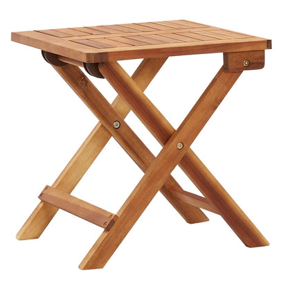 Tumbona Con Mesa Ratán Sintético Y Madera Maciza De Acacia