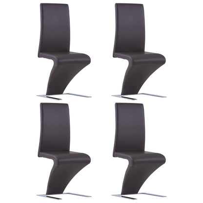 Sillas De Comedor 6 Unidades Cuero Sintético