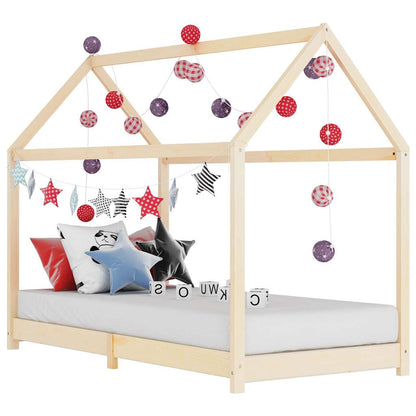 Estructura De Cama Infantil Madera Maciza Pino