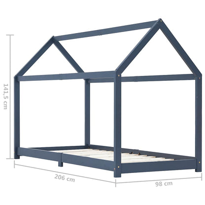 Estructura De Cama Infantil Madera Maciza Pino