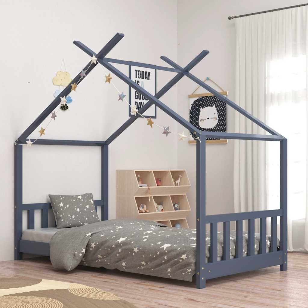 Estructura De Cama Infantil Madera Maciza Pino