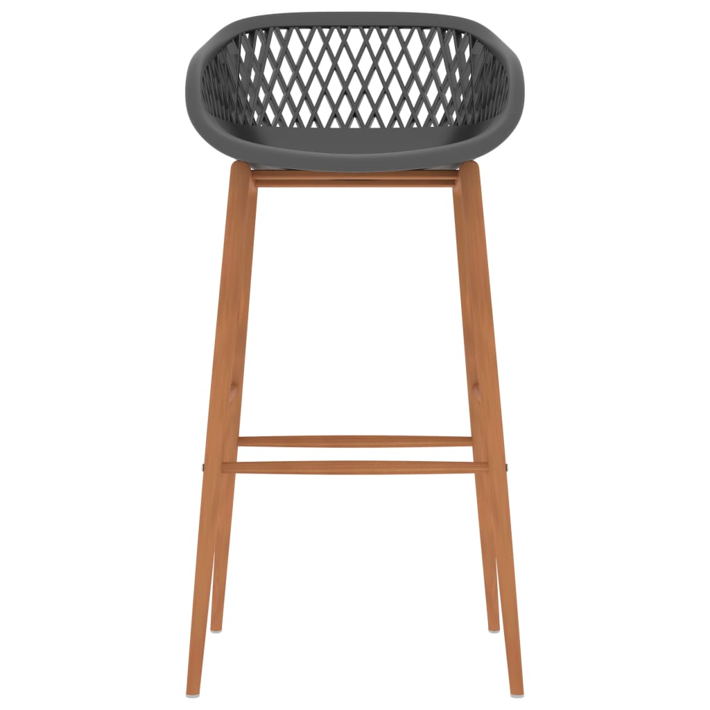 Taburetes De Cocina 4 Unidades Gris