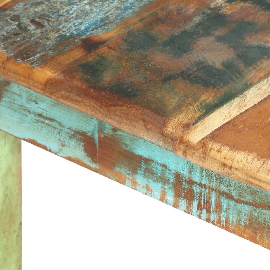 Mesa De Comedor De Madera Maciza Reciclada