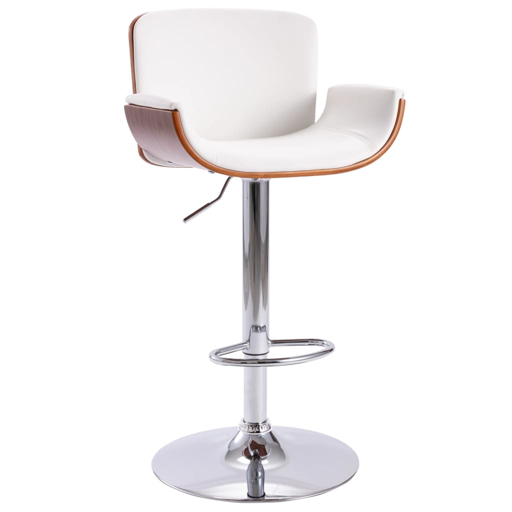 Taburete De Cocina Tela Gris