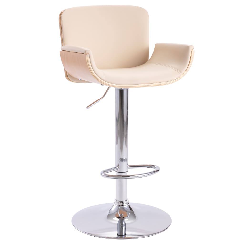 Taburete De Cocina Tela Gris