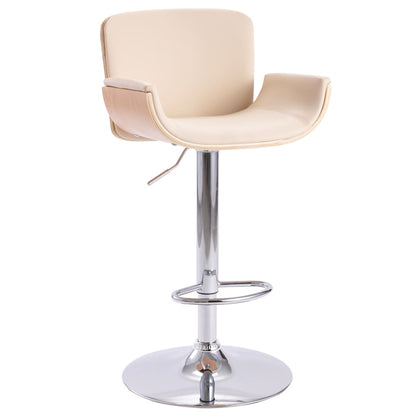 Taburete De Cocina Tela Gris