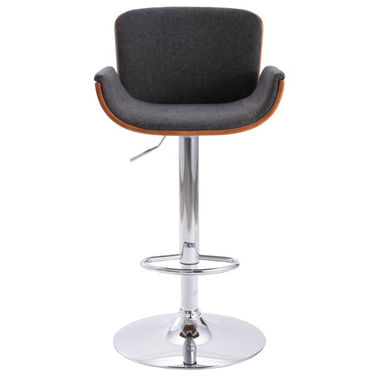 Taburete De Cocina Tela Gris