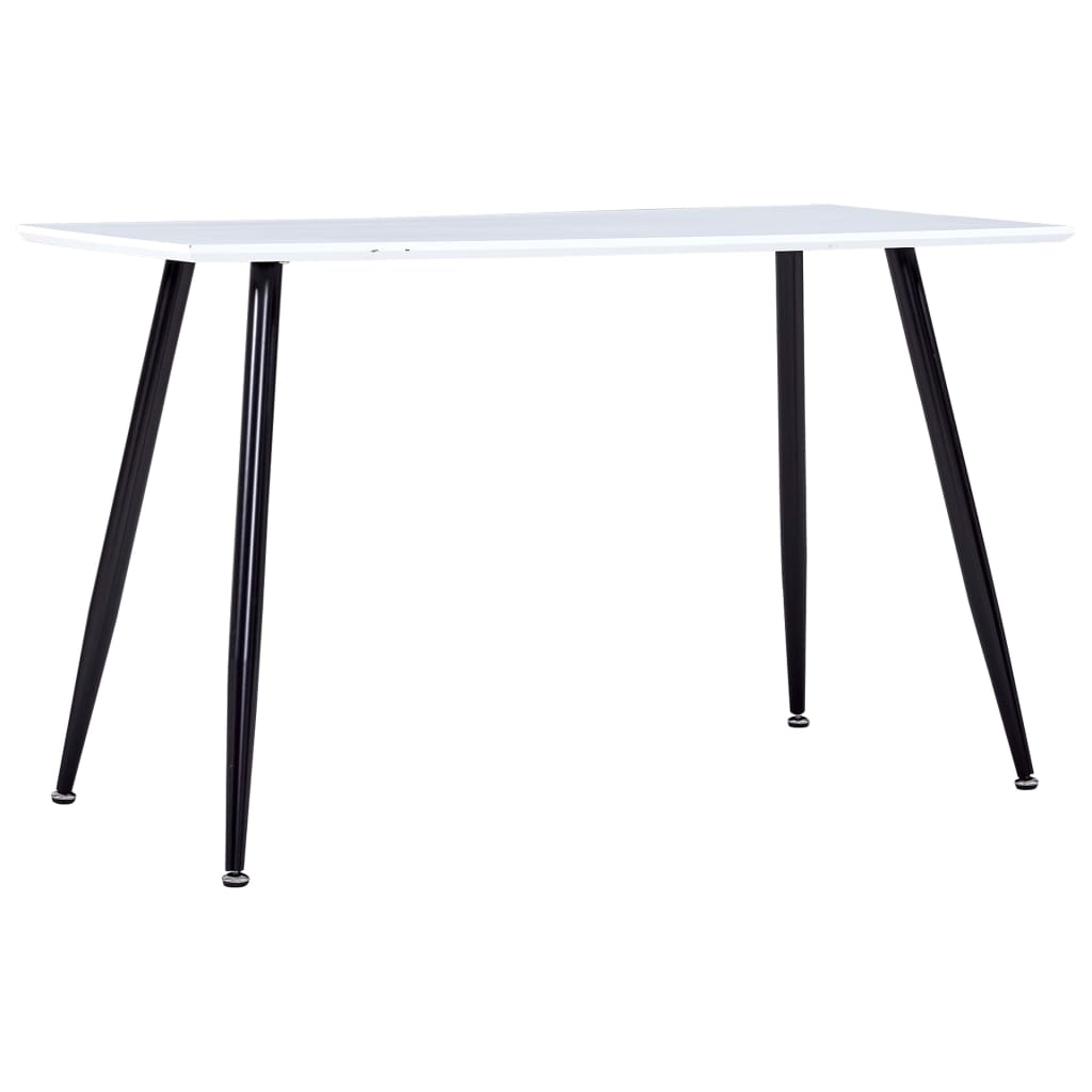 Mesa De Comedor Mdf Gris Y Color Roble 120X60X74 Cm