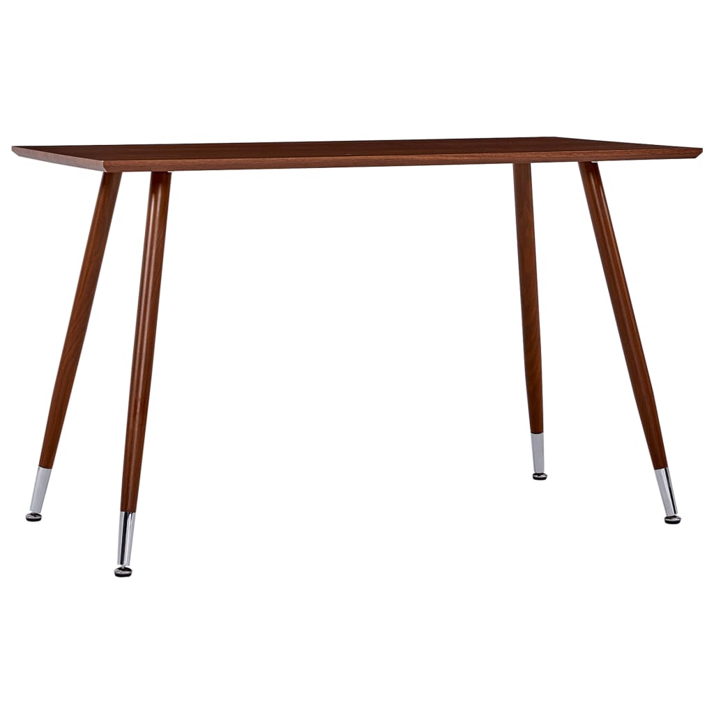 Mesa De Comedor Mdf Gris Y Color Roble 120X60X74 Cm