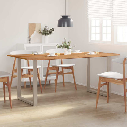 Mesa De Comedor Madera Maciza De Acacia