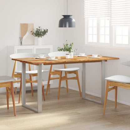 Mesa De Comedor Madera Maciza De Acacia