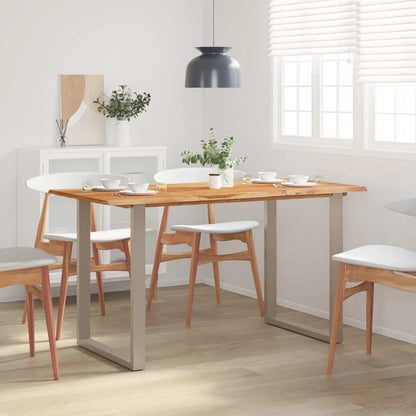Mesa De Comedor Madera Maciza De Acacia