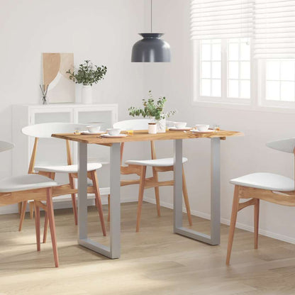 Mesa De Comedor Madera Maciza De Acacia