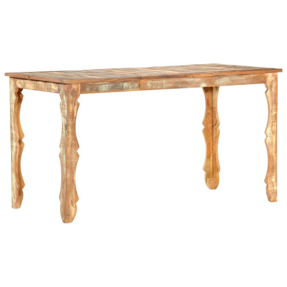 Mesa De Comedor De Madera Maciza Reciclada