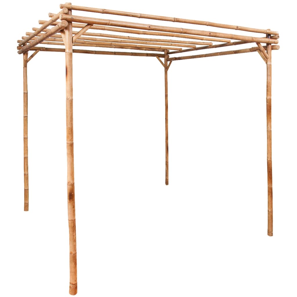 Pérgola De Bambú 170X170X220 Cm