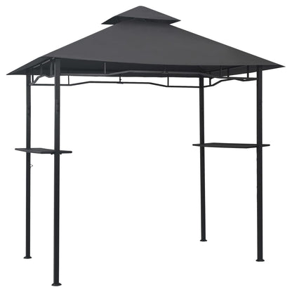 Cenador De Bbq Acero Antracita 240X150X255 Cm