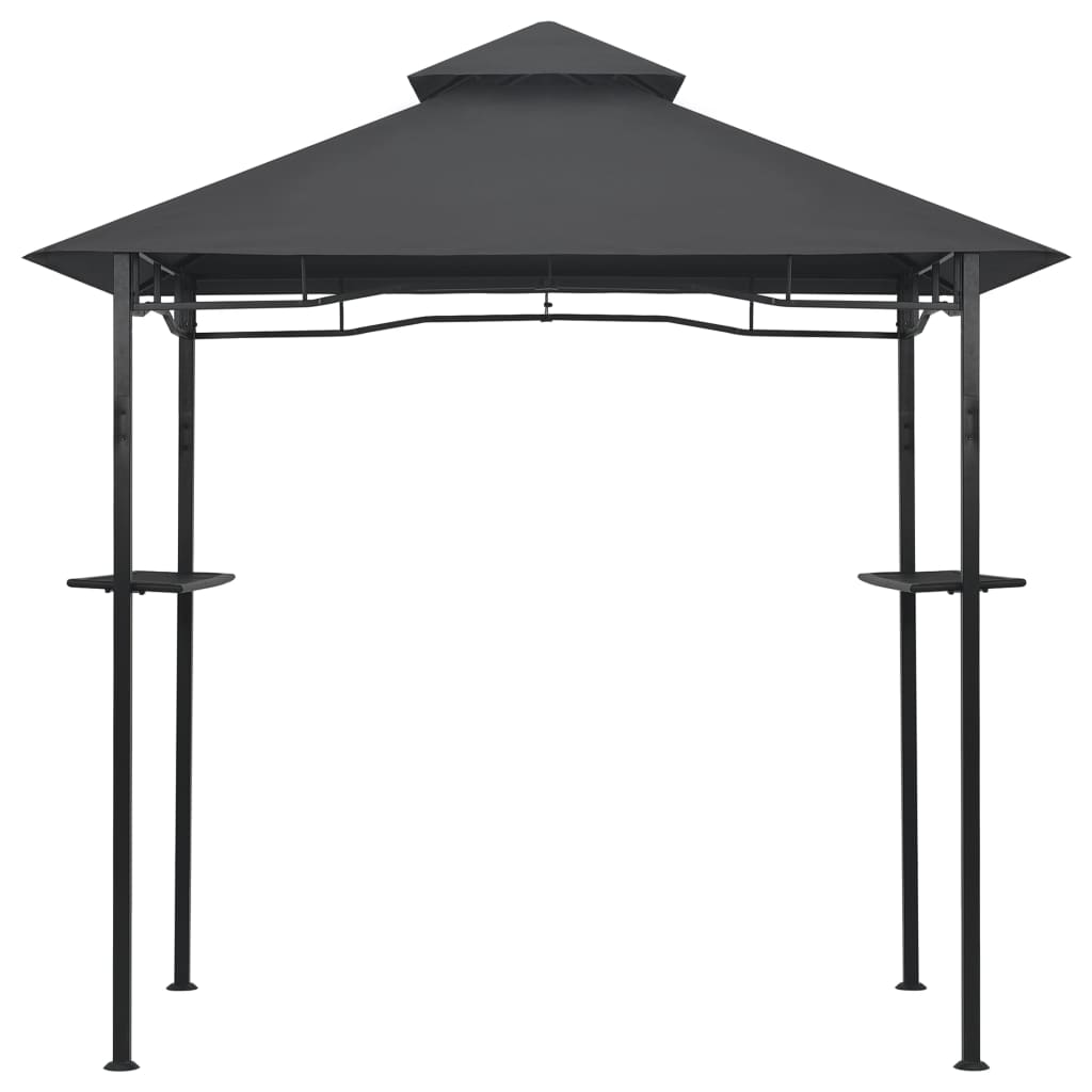 Cenador De Bbq Acero Antracita 240X150X255 Cm