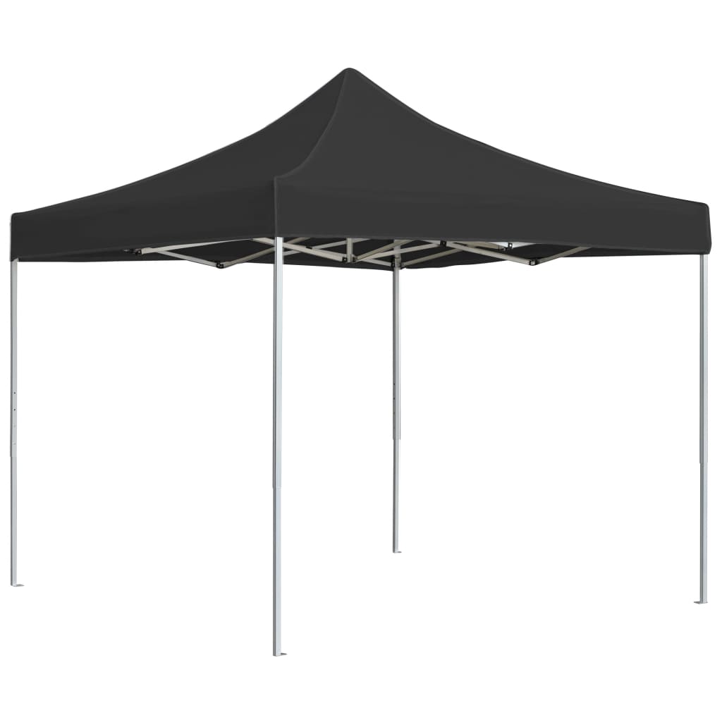 Carpa Plegable Profesional Aluminio Gris 2X2 M
