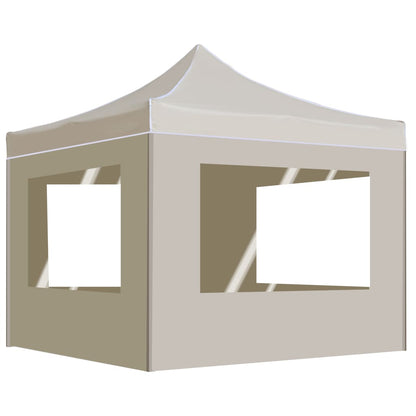 Carpa Plegable Profesional Aluminio Gris 2X2 M
