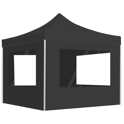 Carpa Plegable Profesional Aluminio Gris 2X2 M