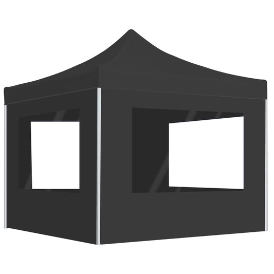 Carpa Plegable Profesional Aluminio Gris 2X2 M