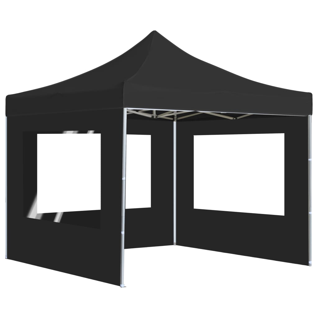 Carpa Plegable Profesional Aluminio Gris 2X2 M