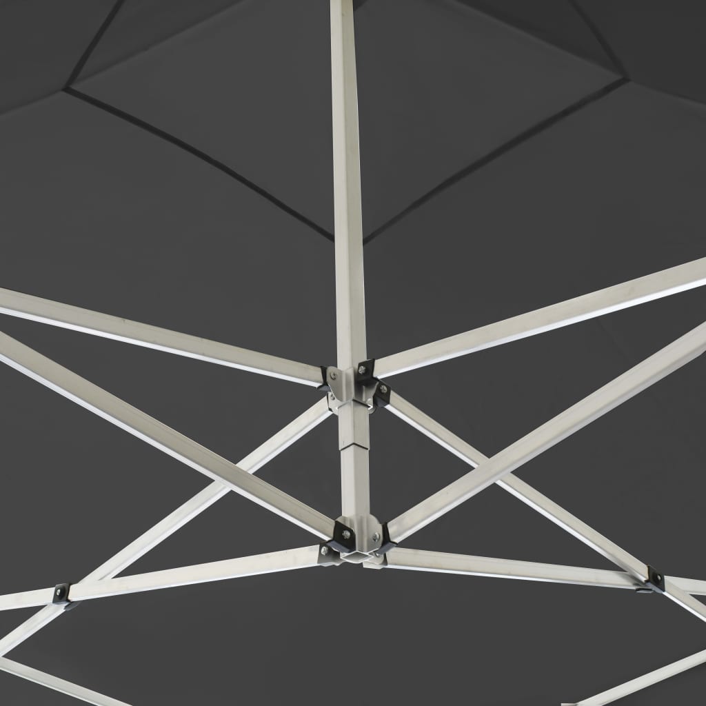 Carpa Plegable Profesional Aluminio Gris 2X2 M