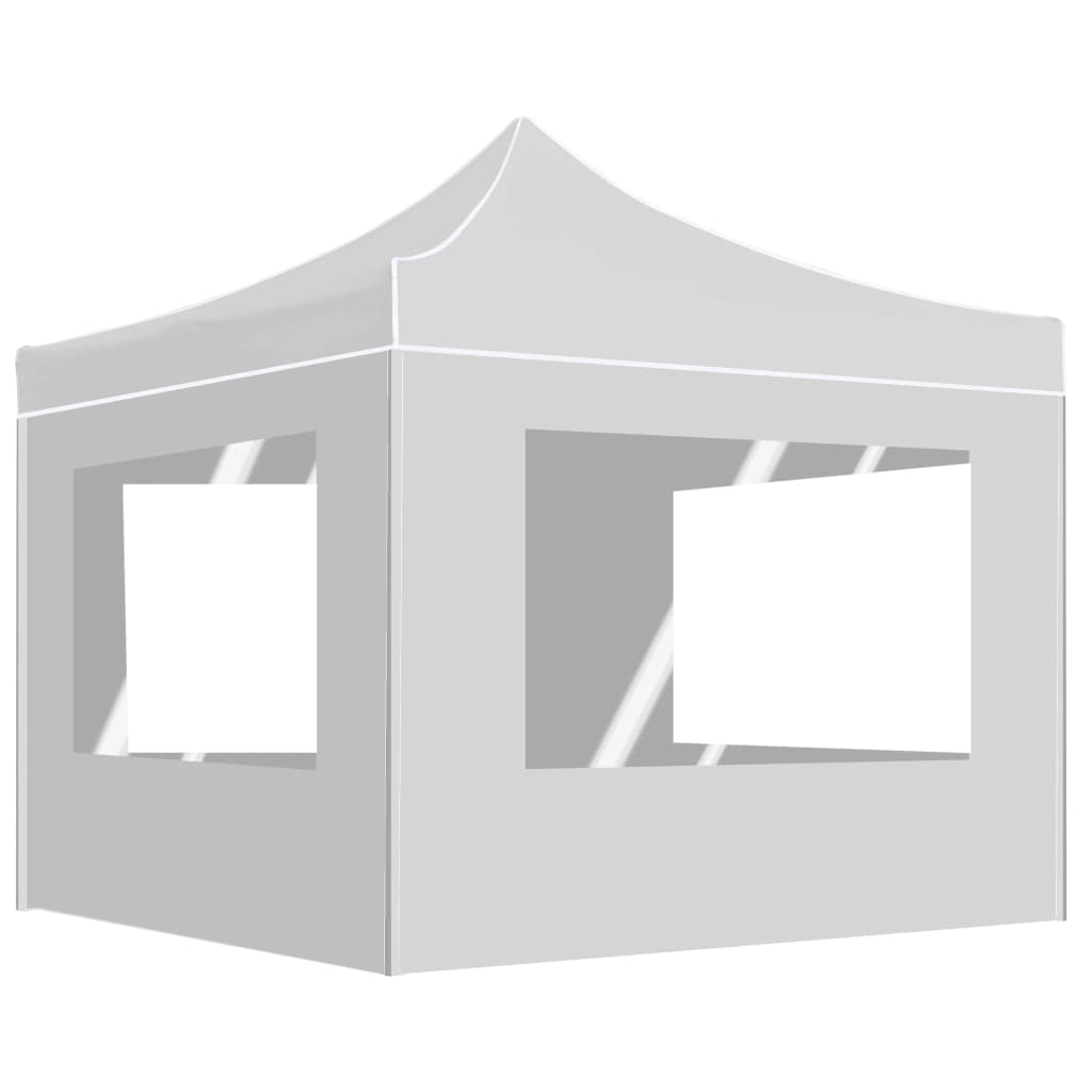 Carpa Plegable Profesional Aluminio Gris 2X2 M