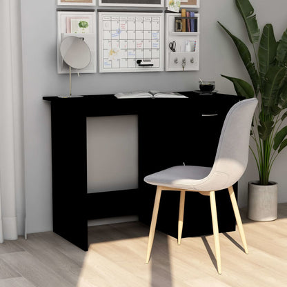 Escritorio De Madera De Ingeniería Envejecida 100X50X76 Cm