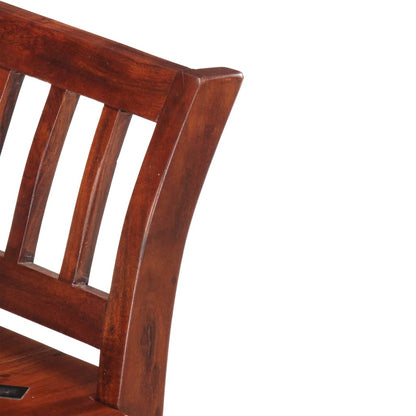 Banco De Madera Maciza De Acacia 111 Cm
