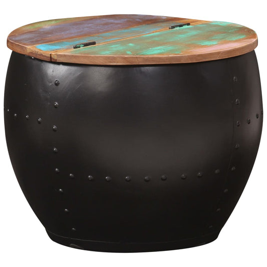 Mesa De Centro De Madera Maciza Reciclada