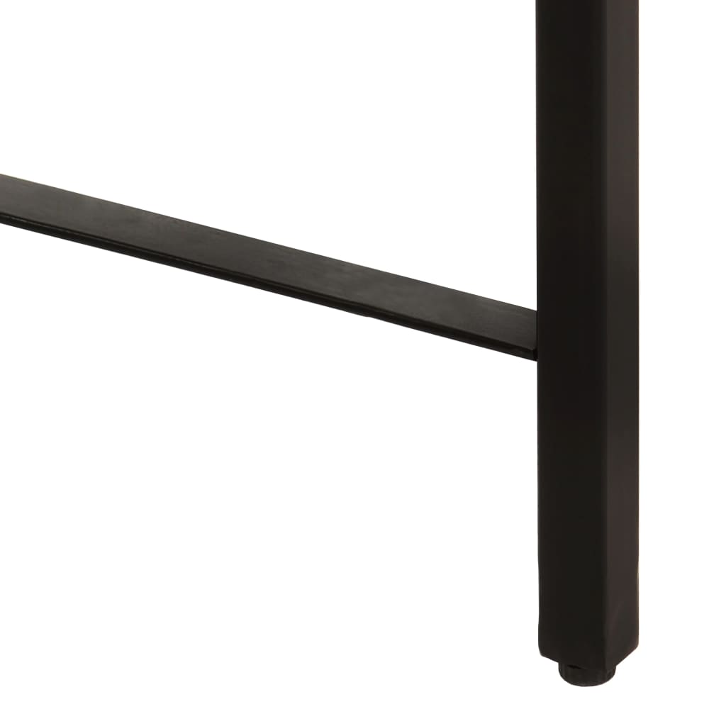 Estantería De 4 Niveles Madera Maciza De Mango 160X35X