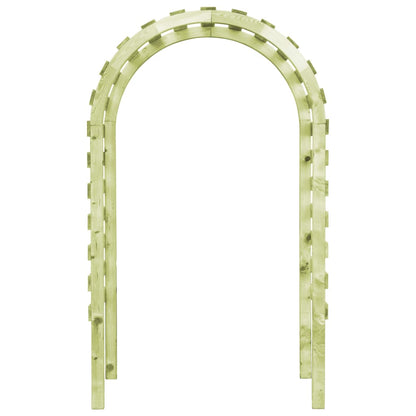 Pérgola De Jardín Madera De Pi Impregnada 130X60X230 Cm