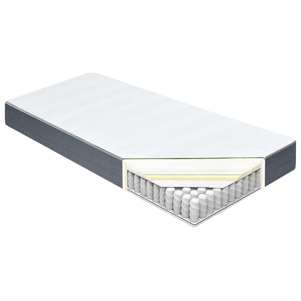 Colchón De Cama Box Spring Firmeza Media 90X200X20 Cm