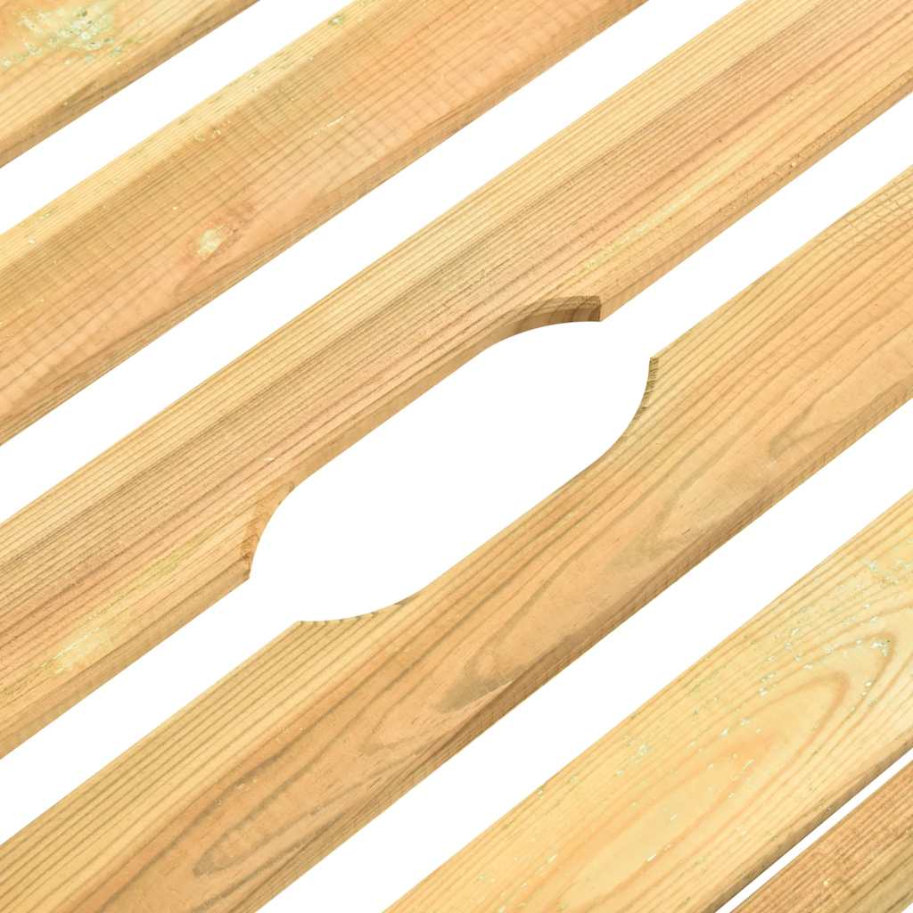 Tumbona De Madera De Pino Impregnada
