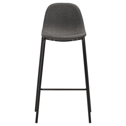 Juego De Mesa Alta Y Taburetes 3 Piezas Tela