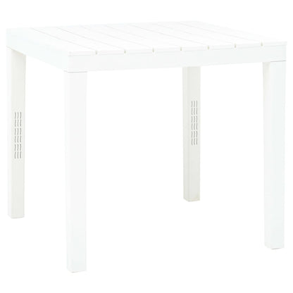 Mesa De Jardín De Plástico Color 78X78X72 Cm