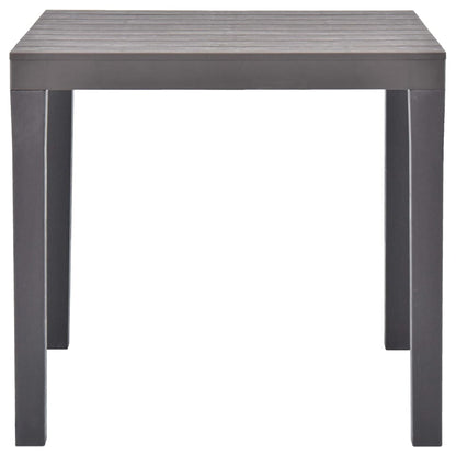 Mesa De Jardín De Plástico Color 78X78X72 Cm