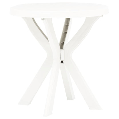 Mesa Bistro Gris Plástico Ø70 Cm