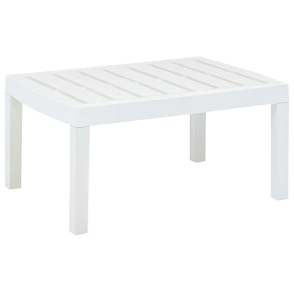 Mesa De Jardín De Plástico Gris 78X55X38 Cm