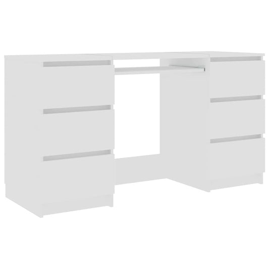 Escritorio De Madera Contrachapada 140X50X77 Cm