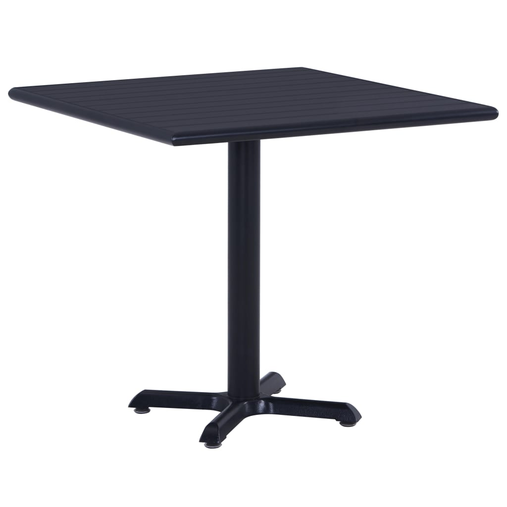Mesa De Jardín Negra