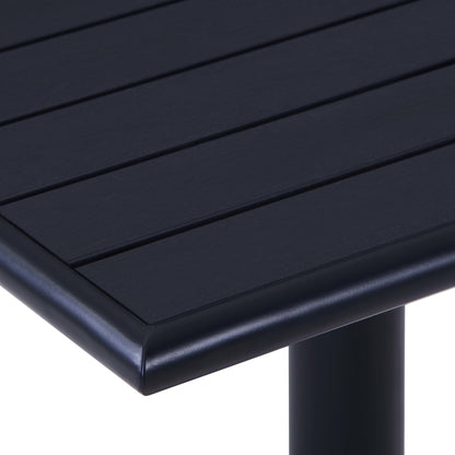 Mesa De Jardín Negra