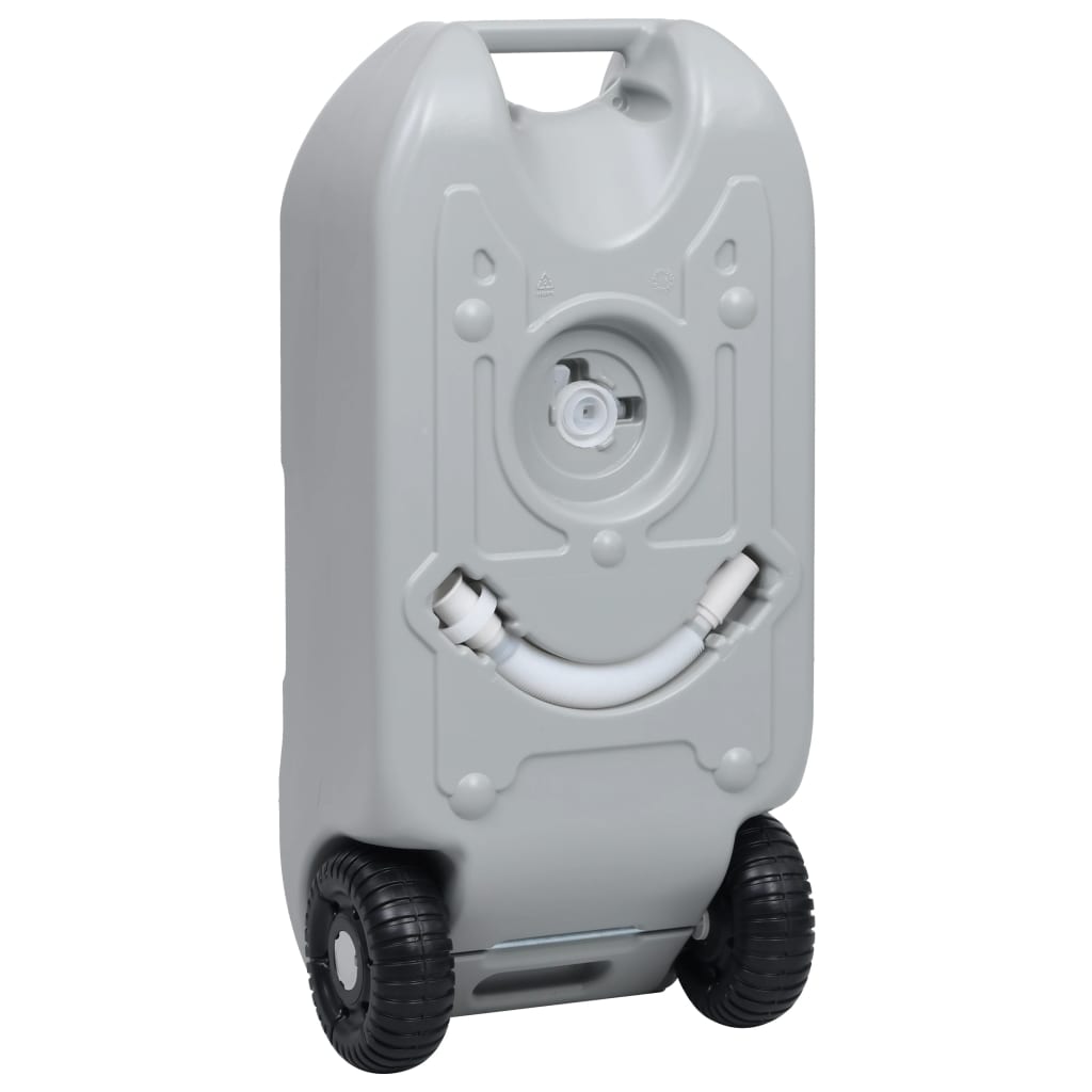 Depósito De Agua Con Ruedas Para Camping 40 L